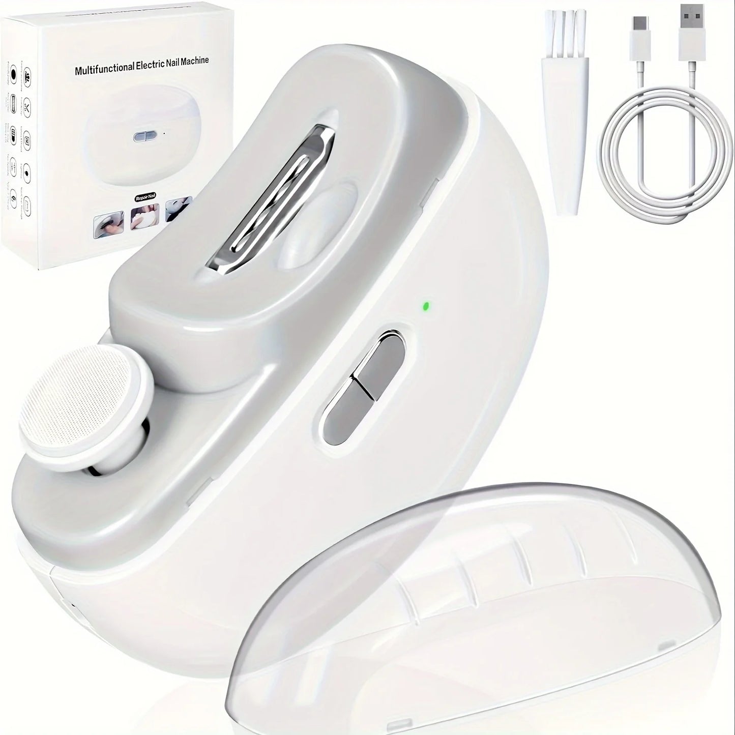 LunaTrim™ – The Ultimate Electric Nail Care Kit